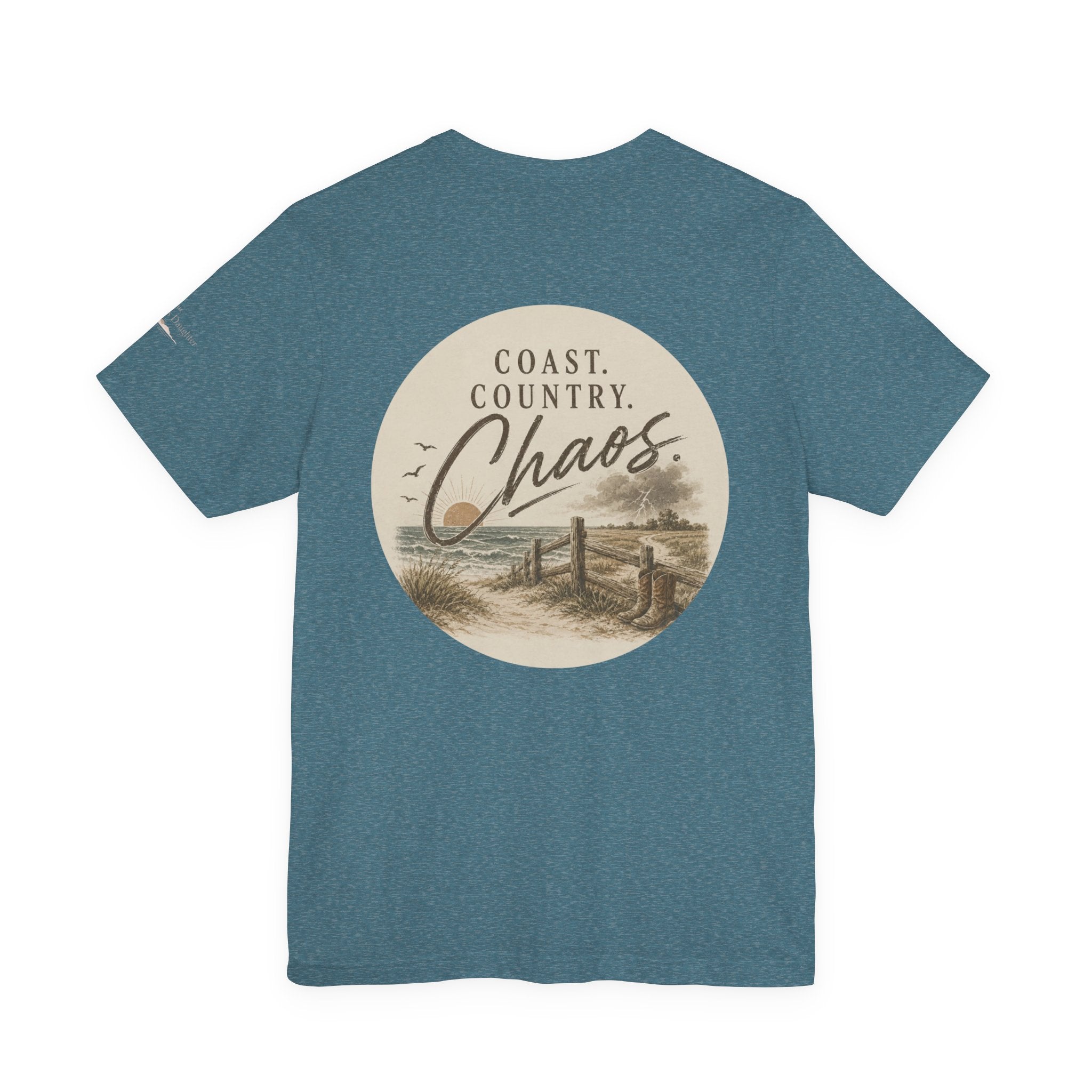 Coast Country Chaos Tee — Vintage Beach Graphic T-Shirt