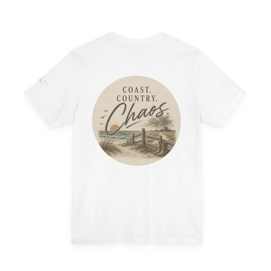 Coast Country Chaos Tee — Vintage Beach Graphic T-Shirt