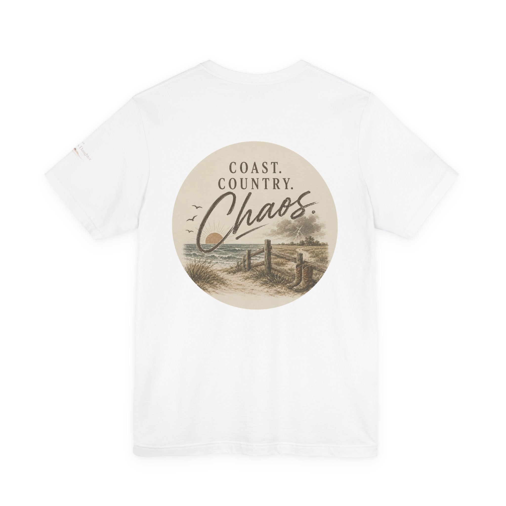 Coast Country Chaos Tee — Vintage Beach Graphic T-Shirt