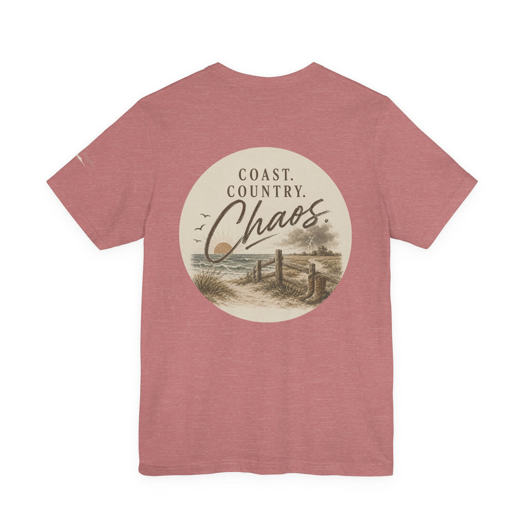 Coast Country Chaos Tee — Vintage Beach Graphic T-Shirt